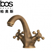 冷熱面盆龍頭（仿古）