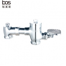 腳踏伸縮大便沖洗閥